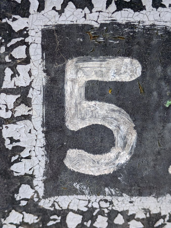 Written Wording in Distressed State Typography Found Ransomの写真素材