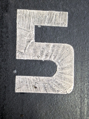 Written Wording in Distressed State Typography Found Ransomの写真素材