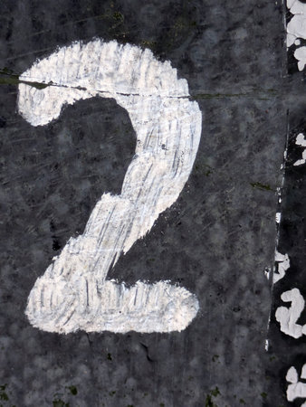 Written Wording in Distressed State Typography Number 2