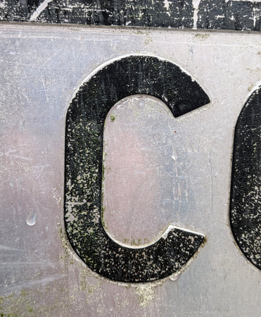 Written Wording in Distressed State Typography Found Ransom Letter cの写真素材