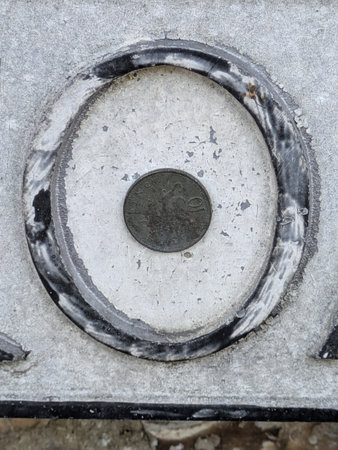 Written Wording in Distressed State Typography Found Ransom Letter Oの写真素材