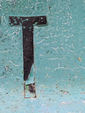 Written Wording in Distressed State Typography Found Ransom Letter Tの写真素材