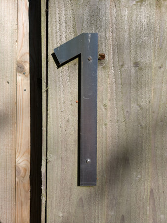 Written Wording Font Distressed State Typography Found Ransom Number 1の写真素材