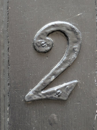 Distressed Typography Number 2