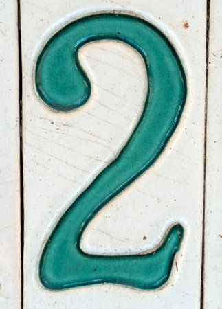 Written Wording in Distressed State Typography Number 2の写真素材