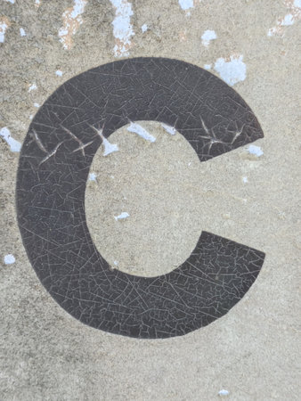 Written Wording in Distressed State Typography Found Ransom Letter cの写真素材