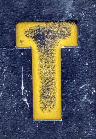 Written Wording in Distressed State Typography Found Ransom Letter Tの写真素材