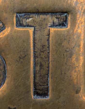 Written Wording in Distressed State Typography Found Ransom Letter Tの写真素材