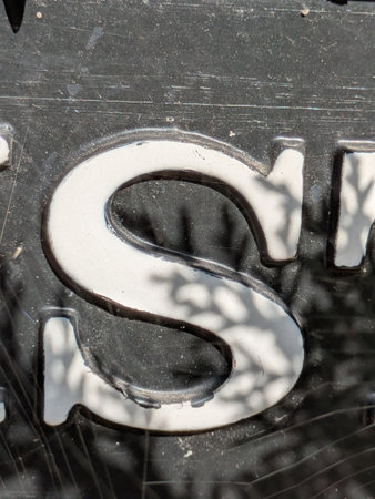 Written Wording in Distressed State Typographyの写真素材