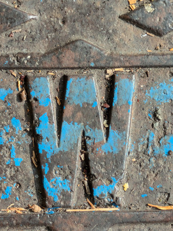 Written Wording in Distressed State Typography Found Ransom Letter Wの写真素材