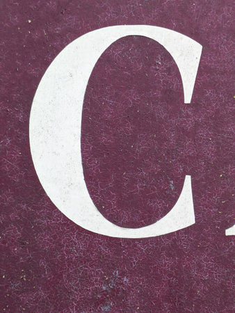 Written Wording in Distressed State Typography Found Ransom Letter c
