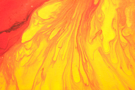 Thick swirling abstract acrylic color paint vivid creative background
