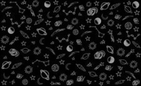 space pattern different elements, background, the constellationsの写真素材