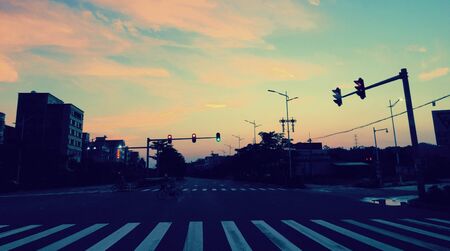 crossroadの写真素材