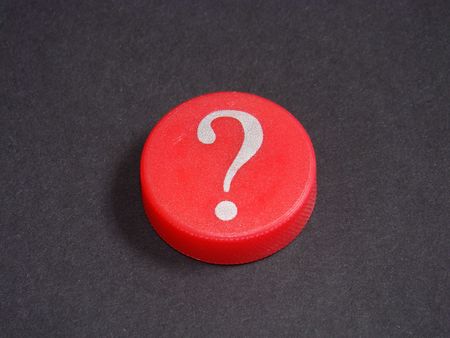 Red Question Markの写真素材