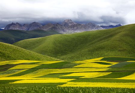 Chinese landscapes on the plateauの写真素材