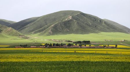 Chinese landscapes on the plateauの写真素材