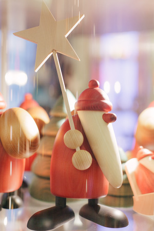 Children's wooden toy storeの写真素材