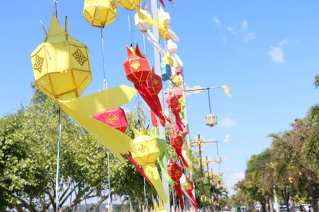 outdoor lamp parkの写真素材
