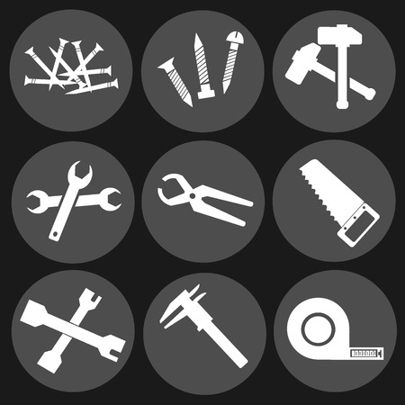 equipment tools vector iconのイラスト素材