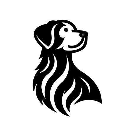 Dog Silhouette Vectorのイラスト素材