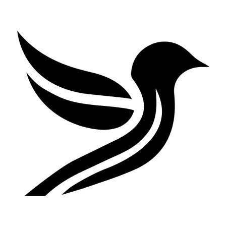 Bird Silhouette Vectorのイラスト素材