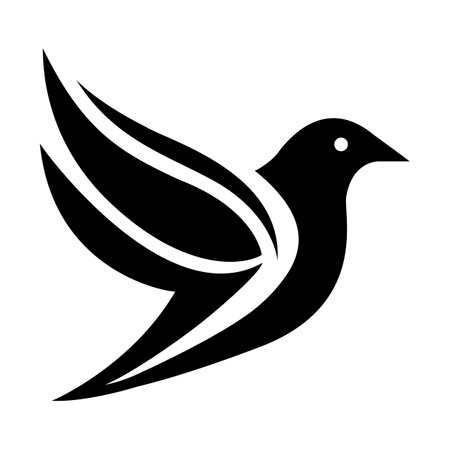 Bird Silhouette Vectorのイラスト素材