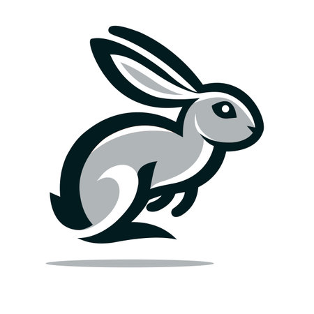 Rabbit Vector Illustrationのイラスト素材