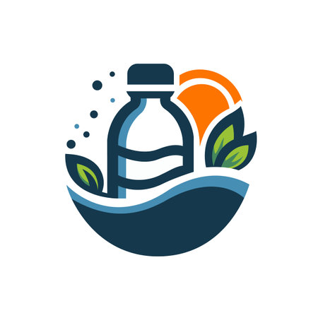 Water Bottleのイラスト素材