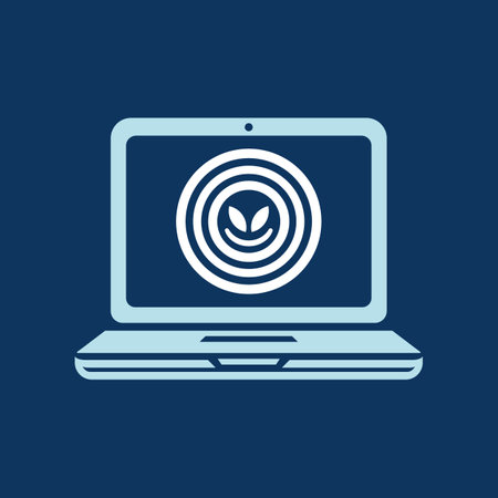 Laptop equipmentのイラスト素材