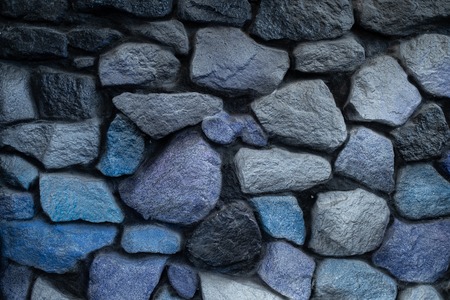 Texture of old rock wallの写真素材