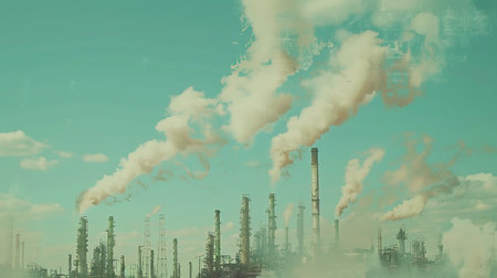 Collage visual of Various field industry concept. Sustainable society.の素材