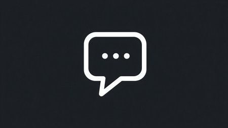 complete white line icon. Message sent sign. Isolated user interface symbol graphic design for night modeの素材