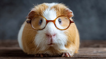 Concept of how to care for your senior guinea pig. The guinea pig or domestic guinea pig, Cavia porcellus. The guinea pig or domestic guinea pig, Cavia porcellus also known as the cavy or domestic cavy.の素材