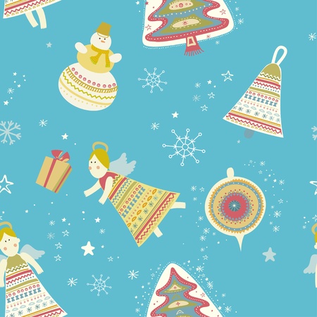 Christmas patternのイラスト素材