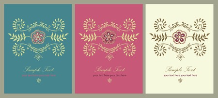 Hindy mehendi design magicfor decoration illustration designのイラスト素材