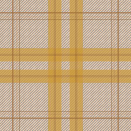 Tartan fabric in brown shades.  Seamless pattern. For a site about fabrics,wallpapers , art, mathematics, drawing. Vector illustration.のイラスト素材