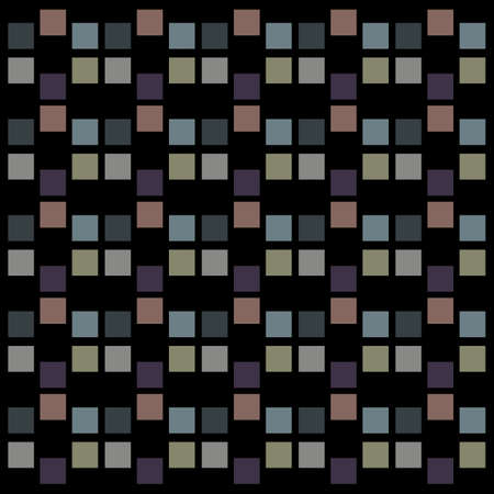 Art & Illustration abstract pattern texture square mosaic design blue tile wall wallpaper...