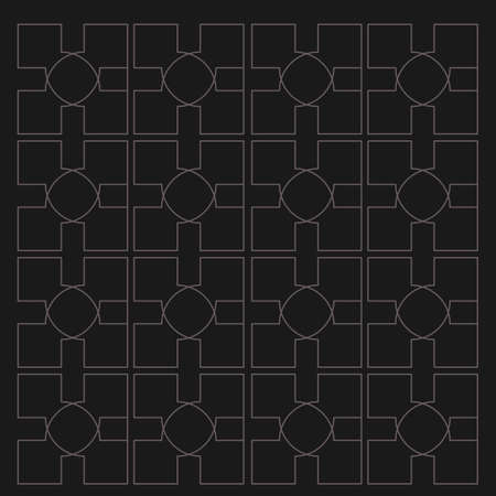 Art & Illustration abstract pattern texture wallpaper design blue square seamless technology geometric shape lines white retro graphic color backdrop computerのイラスト素材