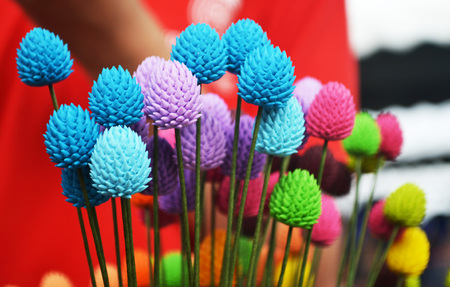 Colourful Art and Craftの写真素材