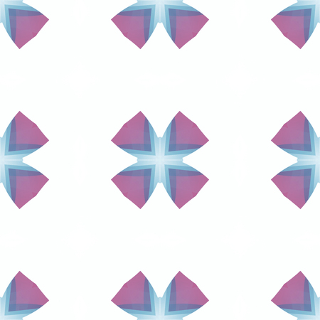 Purple blue white abstract texture. Simple background illustration. Seamless tile. Textile print pattern. Home decor fabric design sample. Tileable motif for pillows, cushions, tablecloths, drapesの写真素材