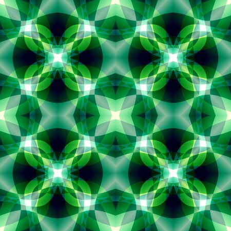 Green black shiny abstract texture. Textile print pattern. Emerald seamless tile. Detailed background illustration. Home decor fabric design sample. Tileable motif for pillows, cushions, tableclothsの写真素材