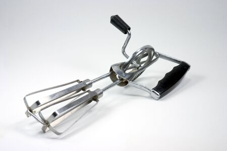 Retro style egg beater