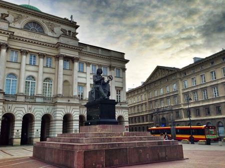 Copernicus Society of science and technology in Warsaw Polandの素材