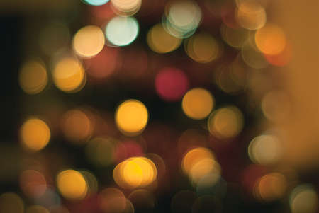 Colorful lights defocused backgroundの写真素材