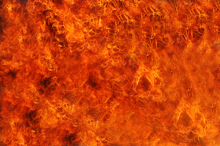 Beautiful stylish fire flamesの写真素材