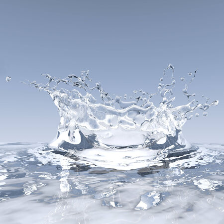 water splashの写真素材