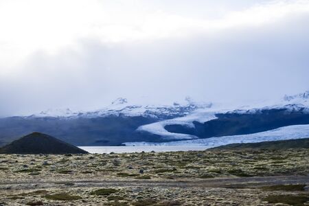 Nature view in Iceland. Mountains