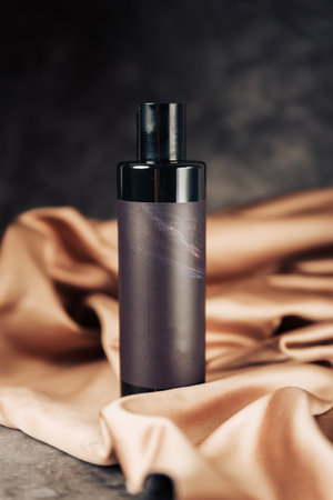 Black tubes with cosmetic cream, health care
