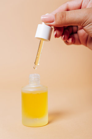 Color tubes with cosmetic cream, health careの写真素材